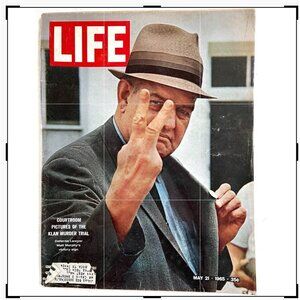 Life Magazine May 21 1965 Courtroom Pictures of The Klan Murder Trial